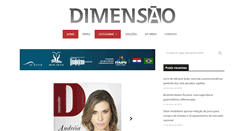 Desktop Screenshot of dimensaorevista.com.br